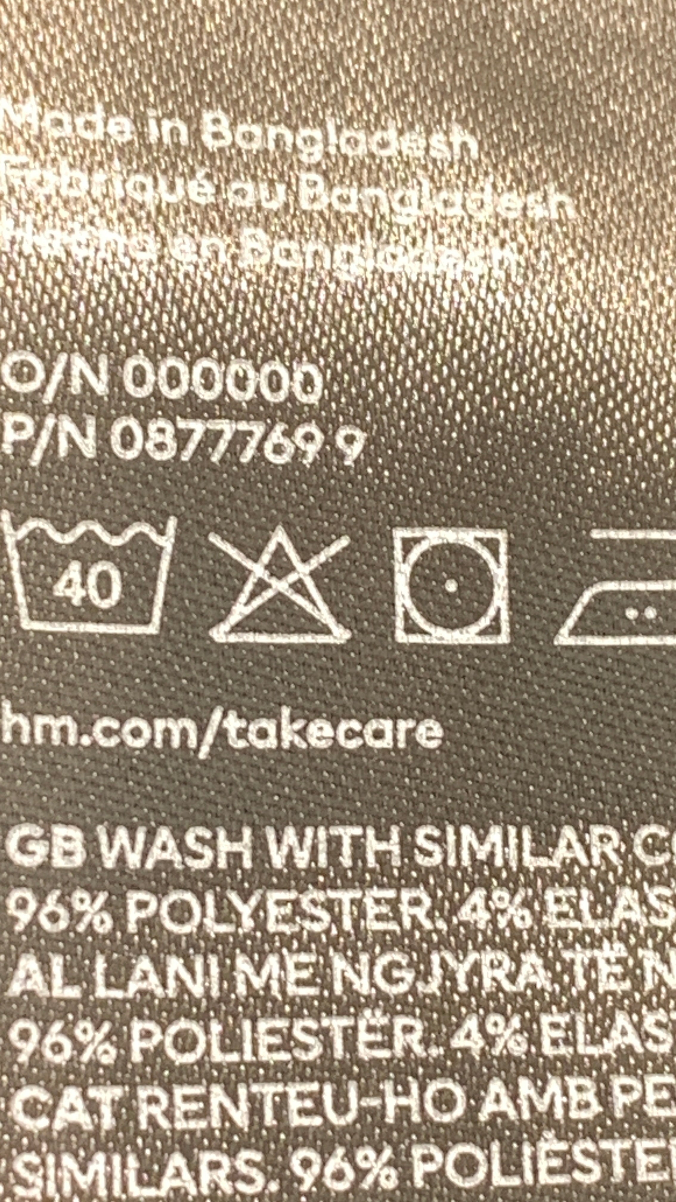 H&M Bukser